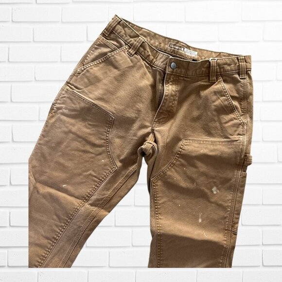 Carhartt Men's Rugged Flex Heavyweight Utility Loggers Jeans 34" Waist - Picture 2 of 11